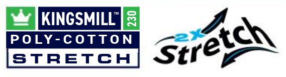 portwest kingsmill 230 poly cotton stretch