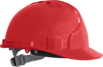 Kask ochronny budowlany standardowy EN 397 czerwony