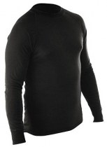 Koszulka termoaktywna Brixton czarna z długim rękawem