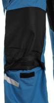 Spodnie ochronne CXS Stretch do pasa niebieskie - kieszeń nakolannikowa